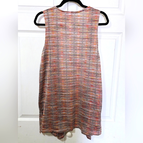 CHRISTOPHER & BANKS Women's Small Earthy Lightweight Sleeveless Cardigan Sweater - Picture 2 of 2